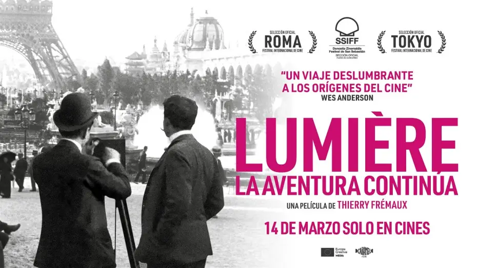 Video for the film Lumière, Le Cinéma! — LUMIÈRE, LA AVENTURA CONTINÚA   TRAILER ESPAÑOL  - 14 DE MARZO SOLO EN CINES