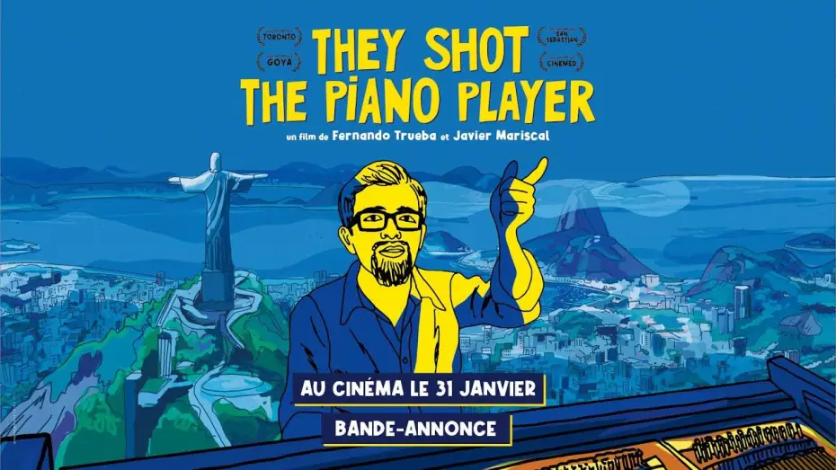 Video for the film They Shot the Piano Player — THEY SHOT THE PIANO PLAYER de Fernando Trueba et Javier Mariscal | Bande annonce officielle