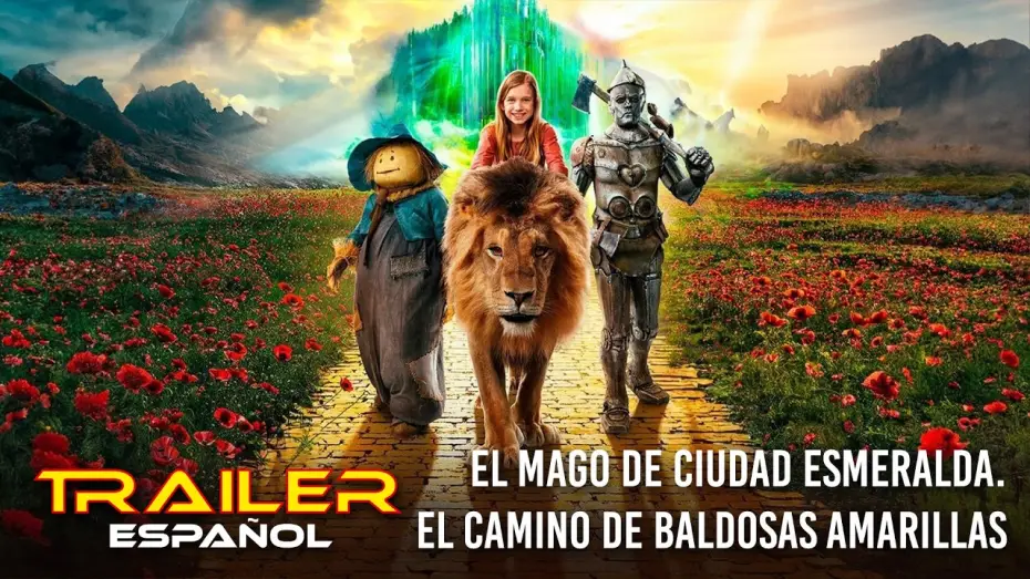 Video for the film The Wizard of the Emerald City, Part I — El mago de Ciudad Esmeralda. El camino de baldosas amarillas - Tráiler español