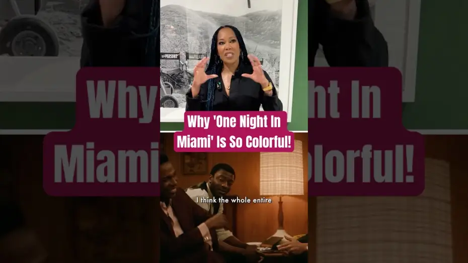 Video for the film One Night in Miami... — Regina King on Using Color in 'One Night in Miami'
