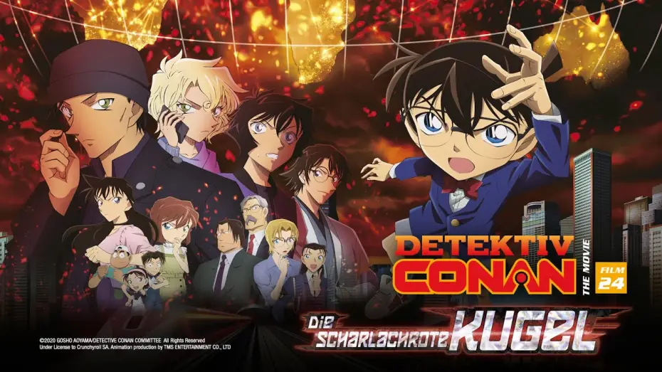 Video for the film Detective Conan: The Scarlet Bullet — Detektiv Conan – The Movie (24): Die scharlachrote Kugel (Kino-Trailer)