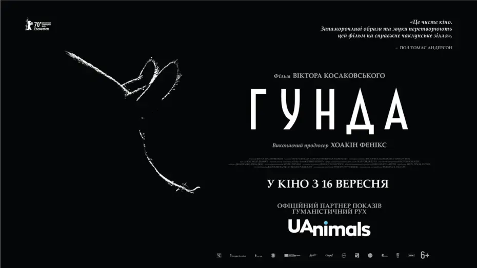 Video for the film Gunda — ГУНДА / GUNDA, офіційний український трейлер, 2021