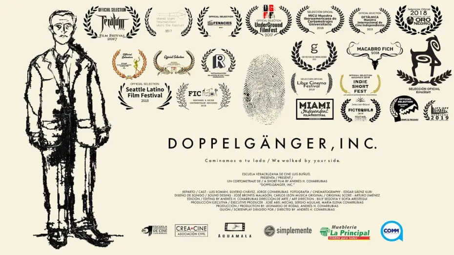 Video for the film Doppelgänger, Inc. — Doppelgänger, Inc. (2017)