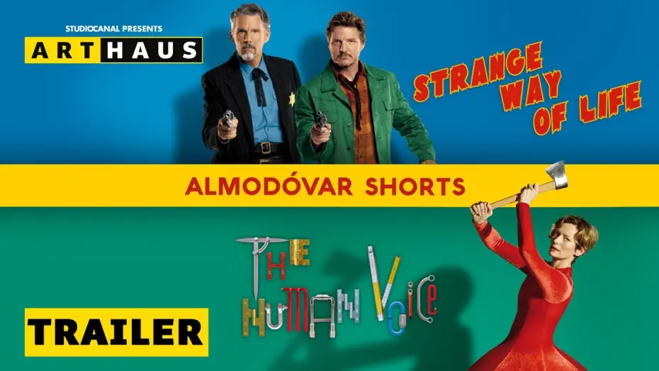 Video for the film The Human Voice — Offizieller "Double Feature" Trailer
