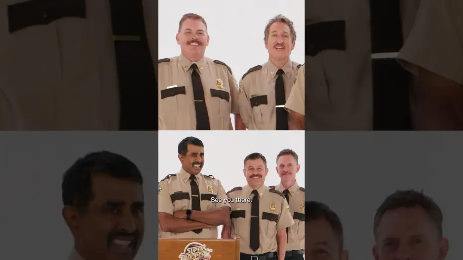 Video for the film Super Troopers 3: Winter Soldiers — Special Livestream Q&A