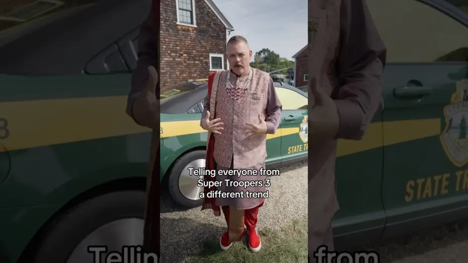 Video for the film Super Troopers 3 — Trends