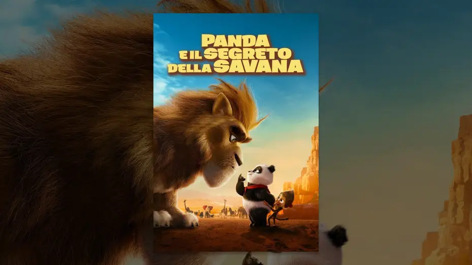 Video for the film Panda Bear in Africa — Panda e il segreto della savana