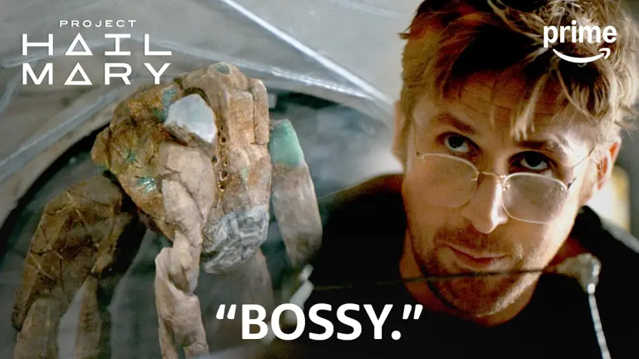 Video for the film Project Hail Mary — Dr. Grace’s New Roommate: Rocky - Clip