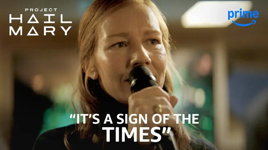 Video for the film Project Hail Mary — “Sign of the Times" Scene - Clip