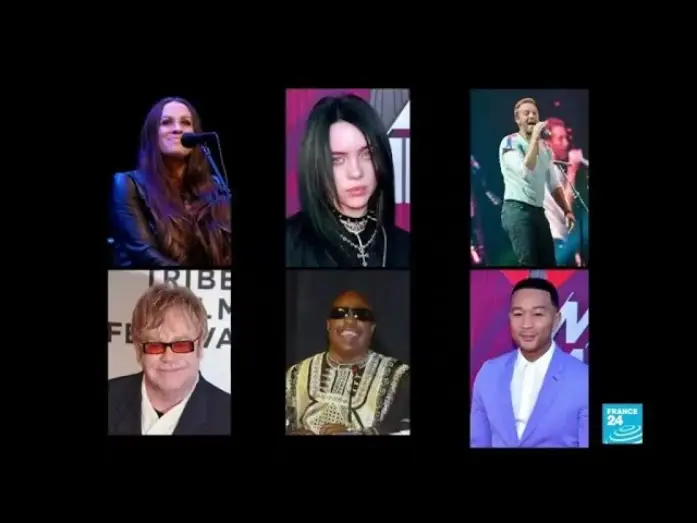 Video for the film One World: Together at Home — Covid-19 : des artistes se mobilisent pour le concert "One World : Together At Home"