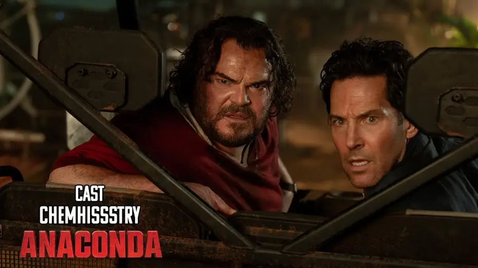 Video for the film Anaconda — Behind the Scenes with Jack Black & Paul Rudd