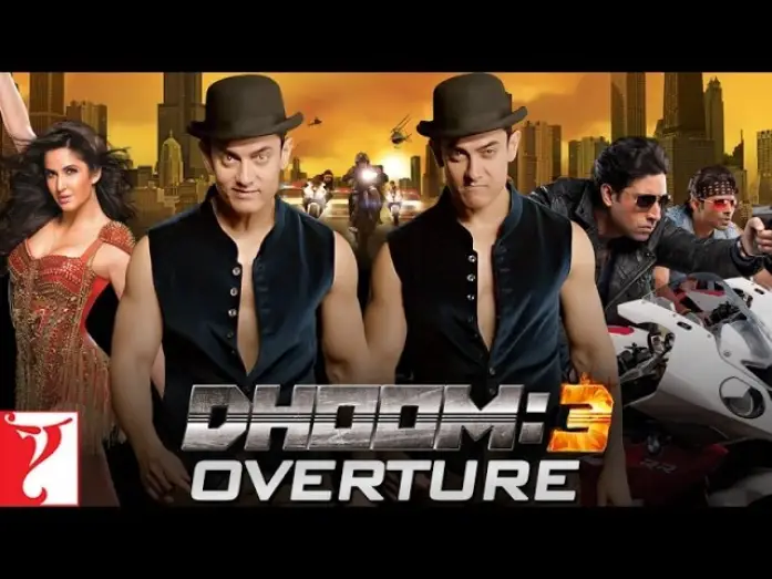 Video for the film Dhoom 3 — Dhoom:3 | Overture | Jackie Shroff | Aamir Khan | Abhishek Bachchan | Uday Chopra | Katrina Kaif