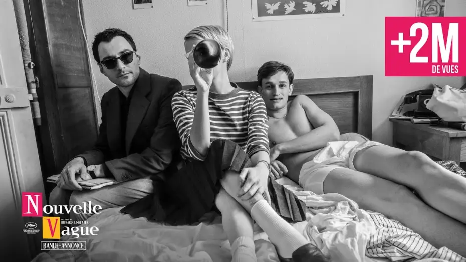 Video for the film Nouvelle Vague — NOUVELLE VAGUE de Richard Linklater, sortie le 08 octobre (Bande-annonce)