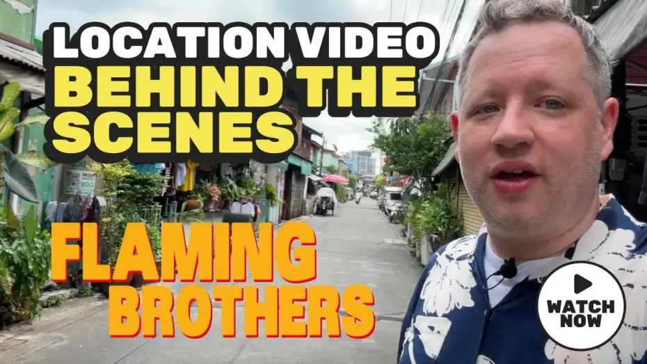 Video for the film Flaming Brothers — Location Video Behind The Scenes