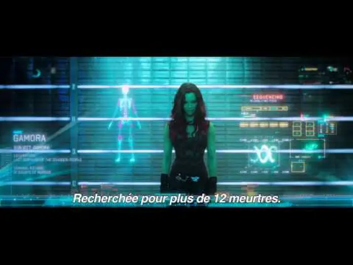 Video for the film Guardians of the Galaxy — Les Gardiens de la Galaxie : Gamora