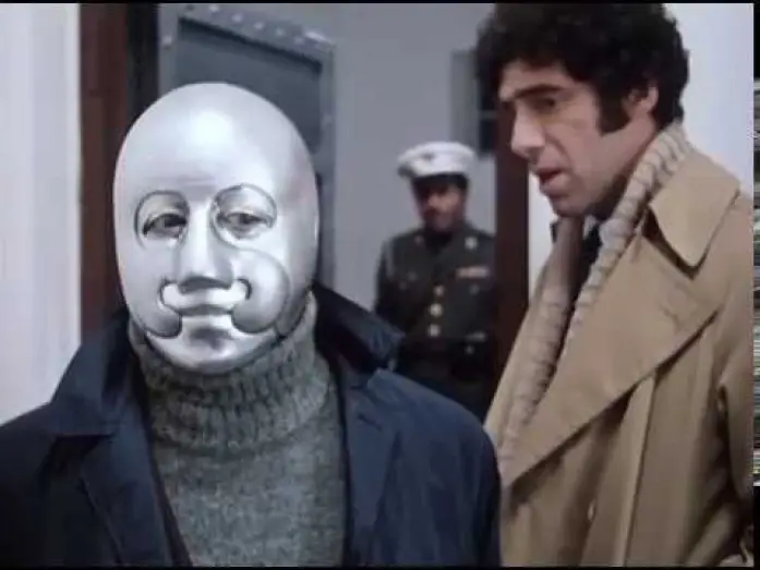 Video for the film Who? — elliot gould interrogates a robot spy...