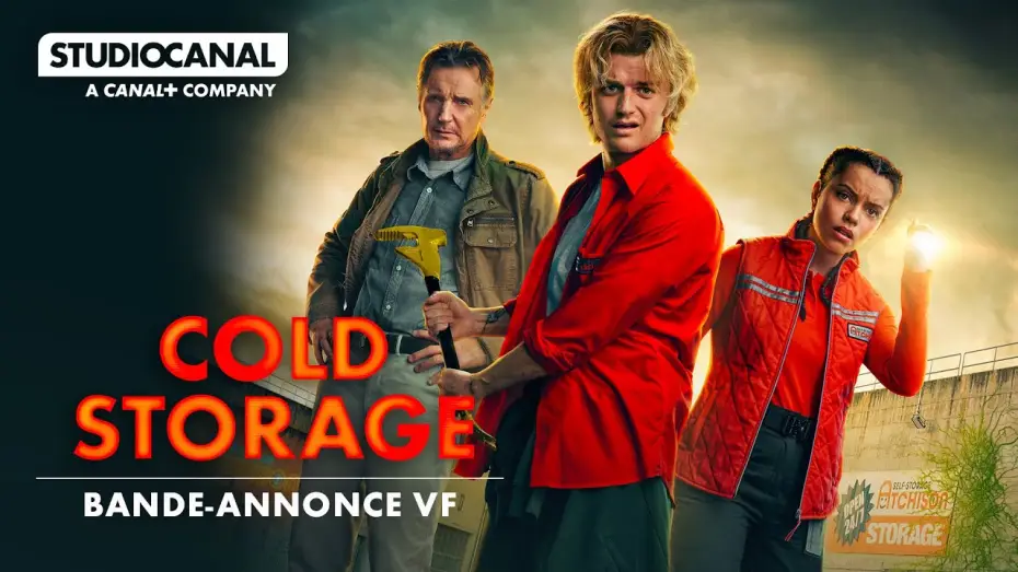 Video for the film Cold Storage — COLD STORAGE – Bande-annonce Officielle VF – Joe Keery / Liam Neeson (2026)