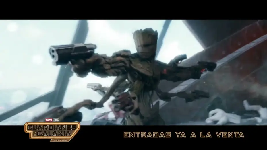 Video for the film Guardians of the Galaxy Vol. 3 — Anuncio: 'No hay cabida en mi mundo'