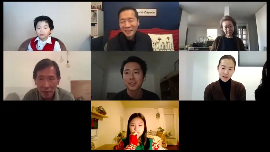 Video for the film Minari — Minari Q&A with Lee Isaac Chung, Steven Yeun, Yeri Han, Yuh-Jung Youn, Alan Kim & Noel Cho