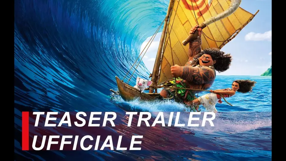 Video for the film Moana — Oceania | Teaser Trailer Ufficiale #1 | Italiano