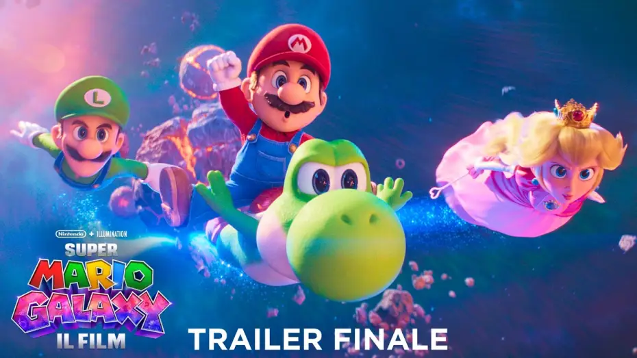 Video for the film Untitled Super Mario Bros. Movie — Super Mario Galaxy - Il Film | Trailer Finale
