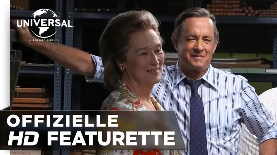 Video for the film The Post — Die Verlegerin - Featurette "Meryl und Tom" deutsch/german HD