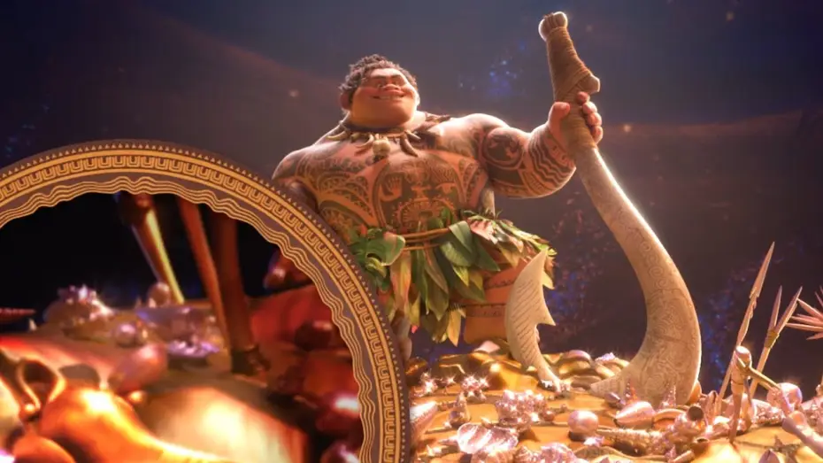 Video for the film Moana — Oceania - Uova di Pasqua: Aladdin - Featurette