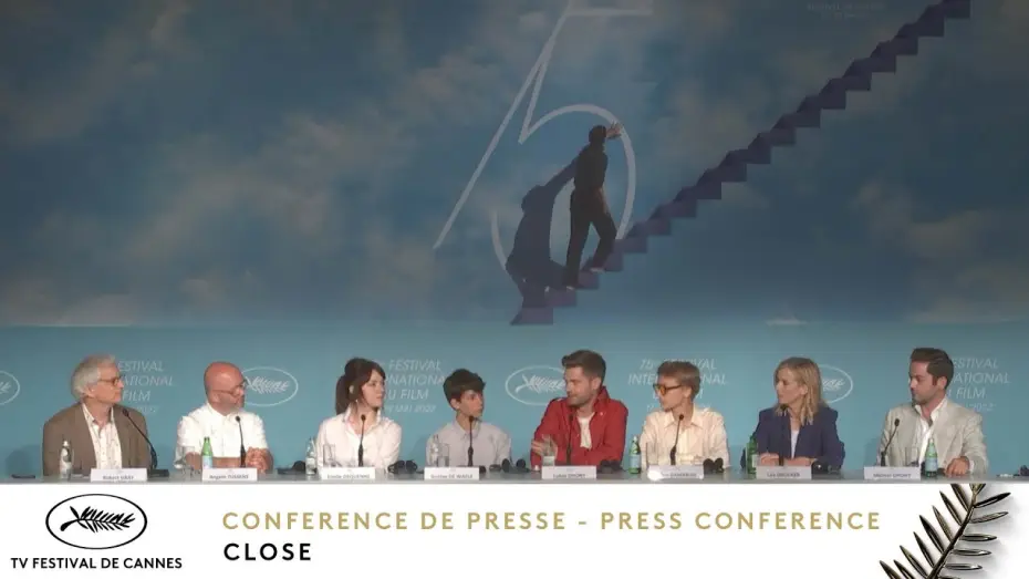 Video for the film Close — CLOSE - Press conference - EV - CANNES 2022