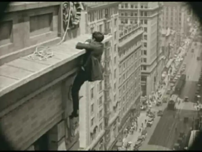Video for the film Safety Last! — Harold Lloyd's "Safety Last"- 1923