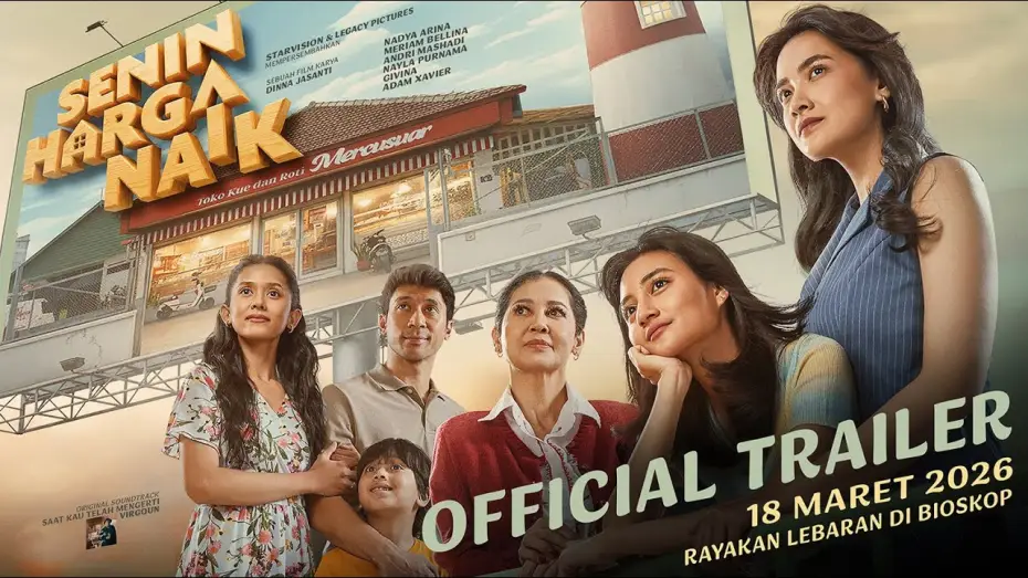 Video for the film Senin Harga Naik — 𝐒𝐄𝐍𝐈𝐍 𝐇𝐀𝐑𝐆𝐀 𝐍𝐀𝐈𝐊 - 𝘖𝘧𝘧𝘪𝘤𝘪𝘢𝘭 𝘛𝘳𝘢𝘪𝘭𝘦𝘳
