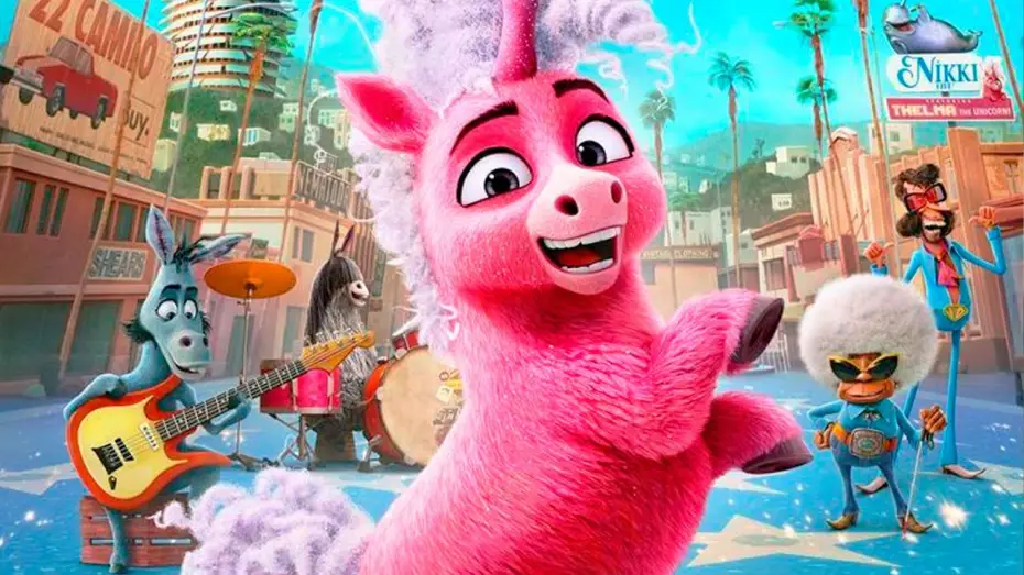 Video for the film Thelma the Unicorn — TELMA, La Unicornio (Trailer español)
