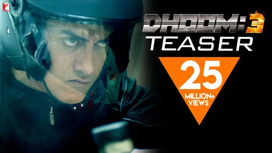 Video for the film Dhoom 3 — DHOOM:3 | Official Teaser | Aamir Khan | Abhishek Bachchan | Katrina Kaif | Uday Chopra