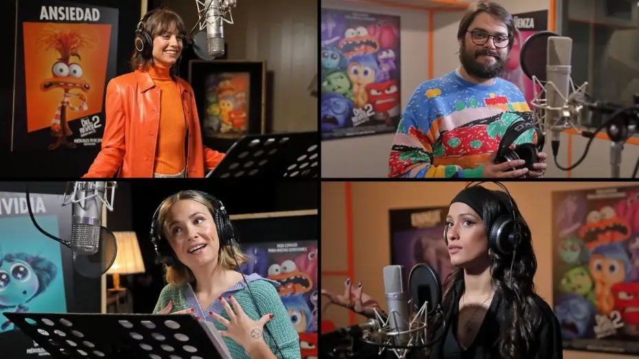 Video for the film Inside Out 2 — Doblaje con Michelle Jenner, Rigoberta Bandini, Brays Efe y Chanel
