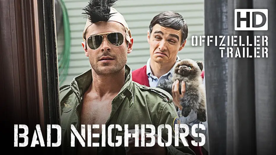Video for the film Neighbors — Bad Neighbors - Trailer deutsch / german HD