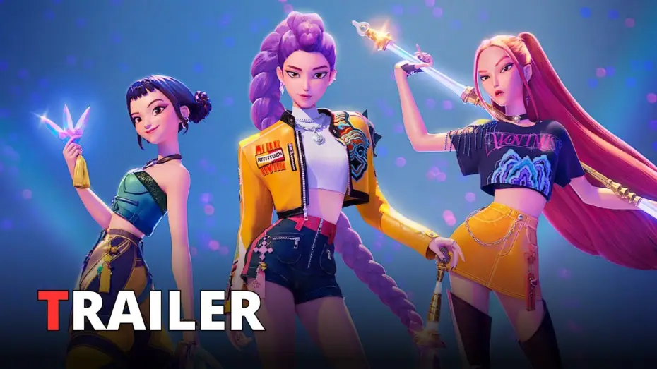 Video for the film KPop Demon Hunters — KPOP DEMON HUNTERS (2025) | Trailer italiano del film d'animazione Netflix