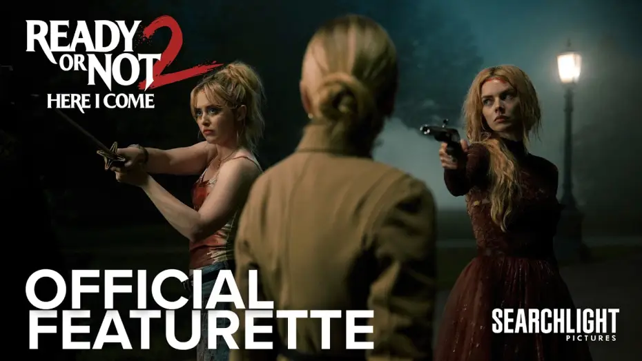 Video for the film Ready or Not: Here I Come — "Scream Queens" Featurette