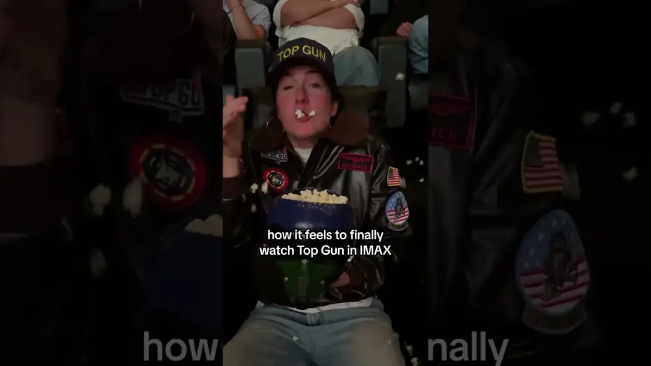 Video for the film Top Gun — Popcorn Spill