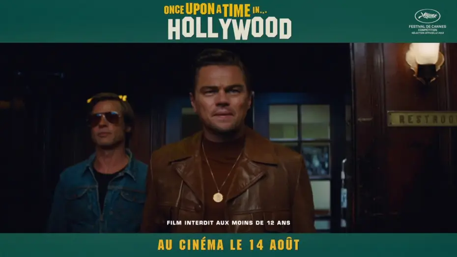 Video for the film Once Upon a Time… in Hollywood — TV Spot : « Change Final » VF