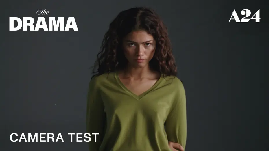 Video for the film The Drama — Zendaya and Robert Pattinson 35mm Camera Test