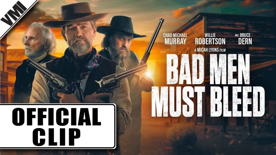 Video for the film Bad Men Must Bleed — See Anyone, You Blow Their Head Off