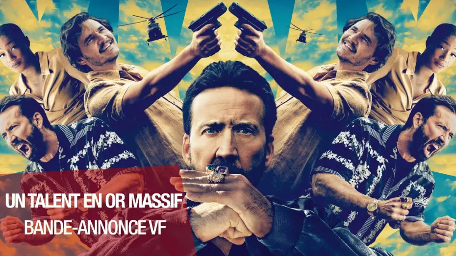 Video for the film The Unbearable Weight of Massive Talent — Un talent en or massif - Bande Annonce #1 [VF]