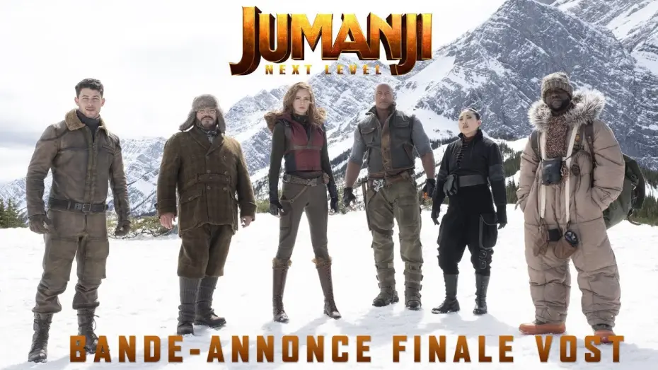 Video for the film Jumanji: The Next Level — Jumanji : Next Level - Bande Annonce #3 [VOST]