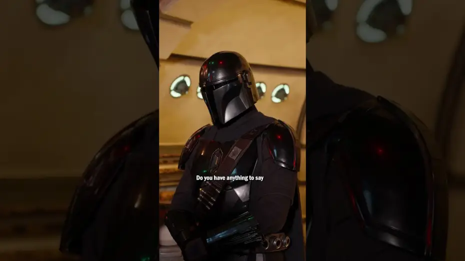 Video for the film The Mandalorian & Grogu — Pedro Pascal at Disneyland Surprise