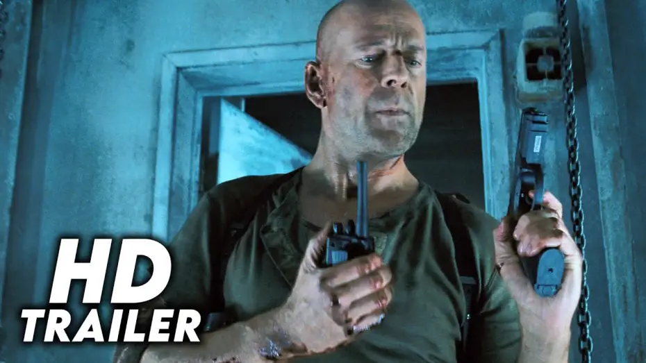Video for the film Live Free or Die Hard — Live Free or Die Hard (2007) Original Trailer [FHD]