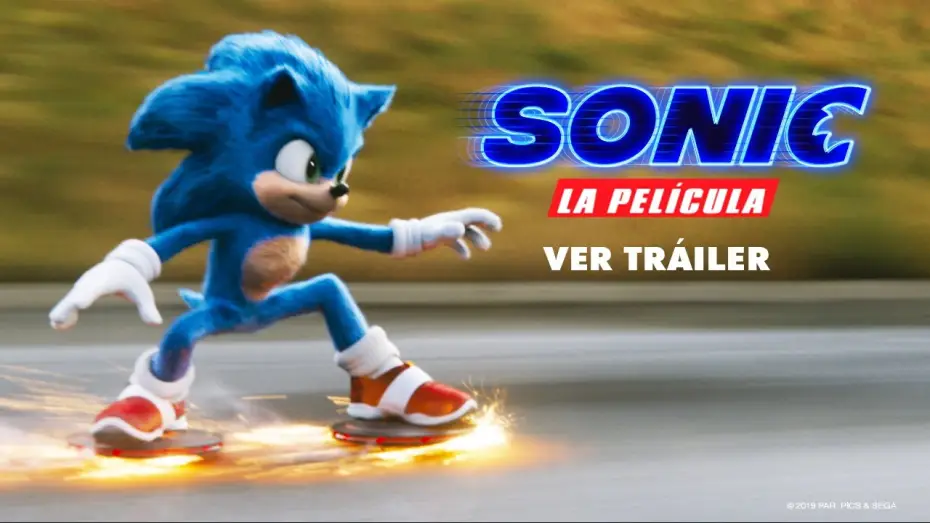 Video for the film Sonic the Hedgehog — Sonic La Película | Tráiler Oficial Español | Paramount Pictures Spain