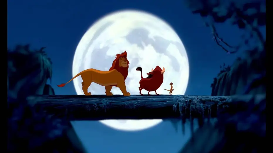 Video for the film The Lion King — Tráiler