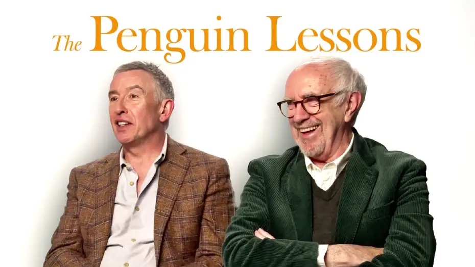 Video for the film The Penguin Lessons — Steve Coogan and Sir Jonathan Pryce on working with Penguins and each other
