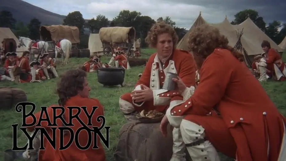 Video for the film Barry Lyndon — Barry's First Day in the British Army