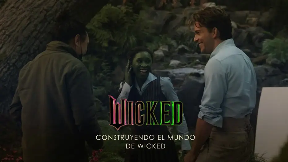 Video for the film Wicked — Construyendo el Mundo de Wicked [VOSE]