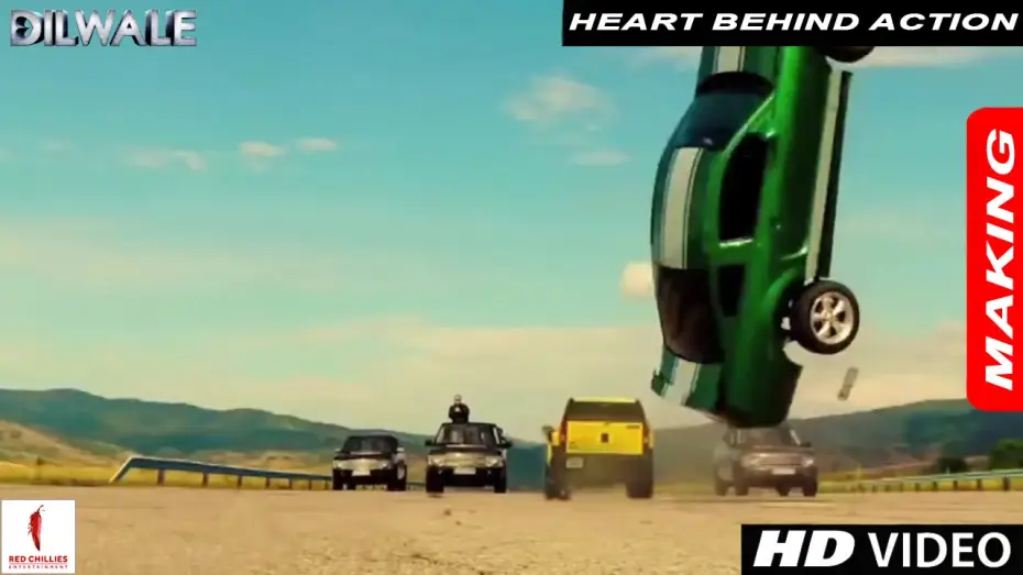 Video for the film Dilwale — Dilwale | Heart behind Action | Shah Rukh Khan, Rohit Shetty